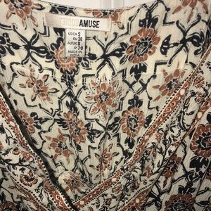 NWT!! Amuse Society Floral Romper
